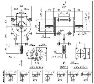 Gearbox For Agricultural Machinery china