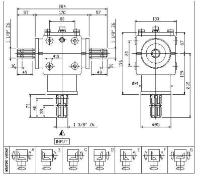 Gearbox For Agricultural Machinery china