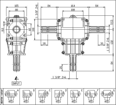 Gearbox For Agricultural Machinery china