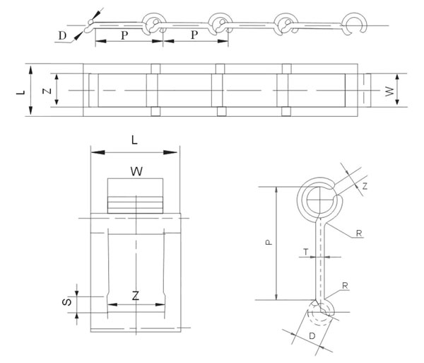 STEEL DETACHABLE CHAIN