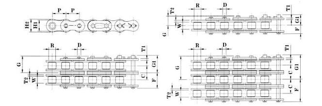 Transmission Roller Chains
